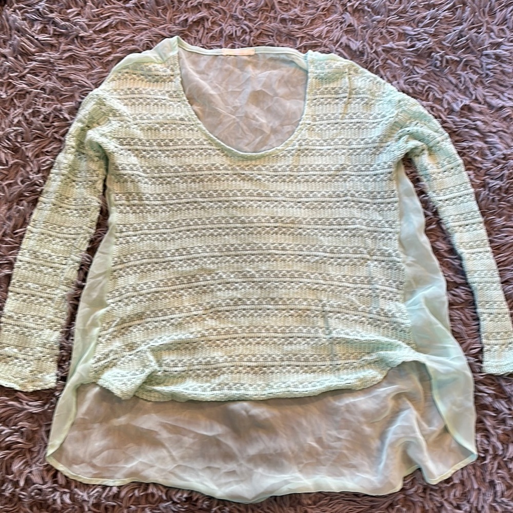 Lush Women’s Teal Blouse